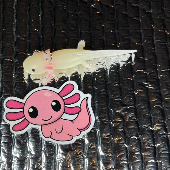 CUTEalotl Axolotl Crazy Trending WaterProof Single Decor Accent Sticker - Picture 5 of 5